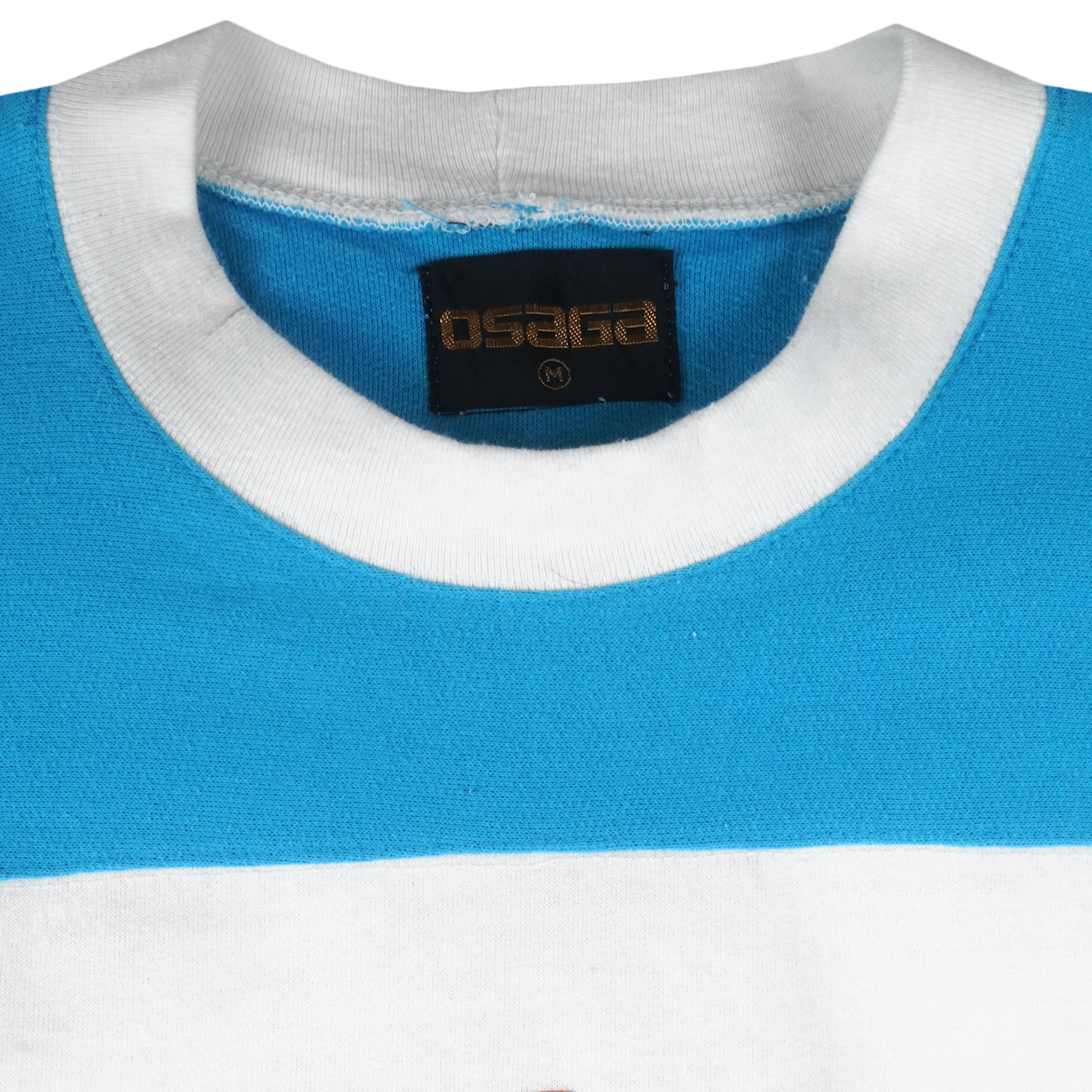 Vintage - Osaga Classic Sport Crew Neck Sweatshirt 1990s Medium Vintage Retro