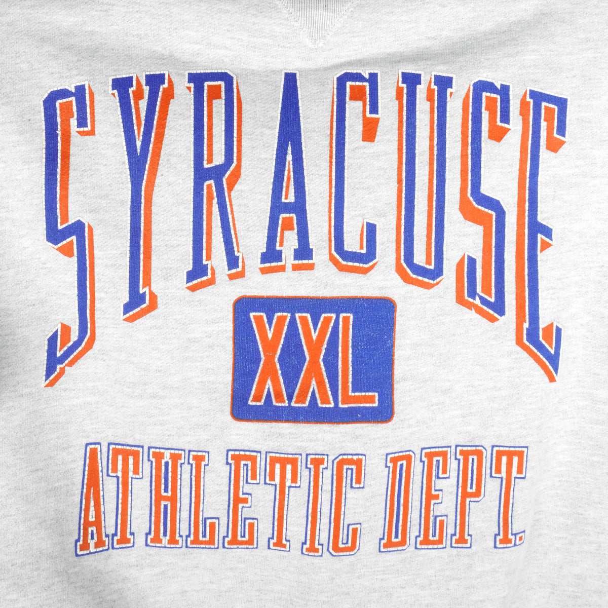 NCAA - Syracuse Athletic Dept Crew Neck Sweatshirt 1990s Medium 
