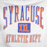 NCAA - Syracuse Athletic Dept Crew Neck Sweatshirt 1990s Medium 