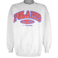 Vintage - Polaris Snowmobile Crew Neck Sweatshirt 1990s Large Vintage Retro