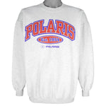 Vintage - Polaris Snowmobile Crew Neck Sweatshirt 1990s Large