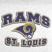 NFL (Dynasty) - St. Louis Rams Crew Neck Sweatshirt 1990s Medium Vintage Retro football