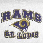 NFL (Dynasty) - St. Louis Rams Crew Neck Sweatshirt 1990s Medium Vintage Retro football