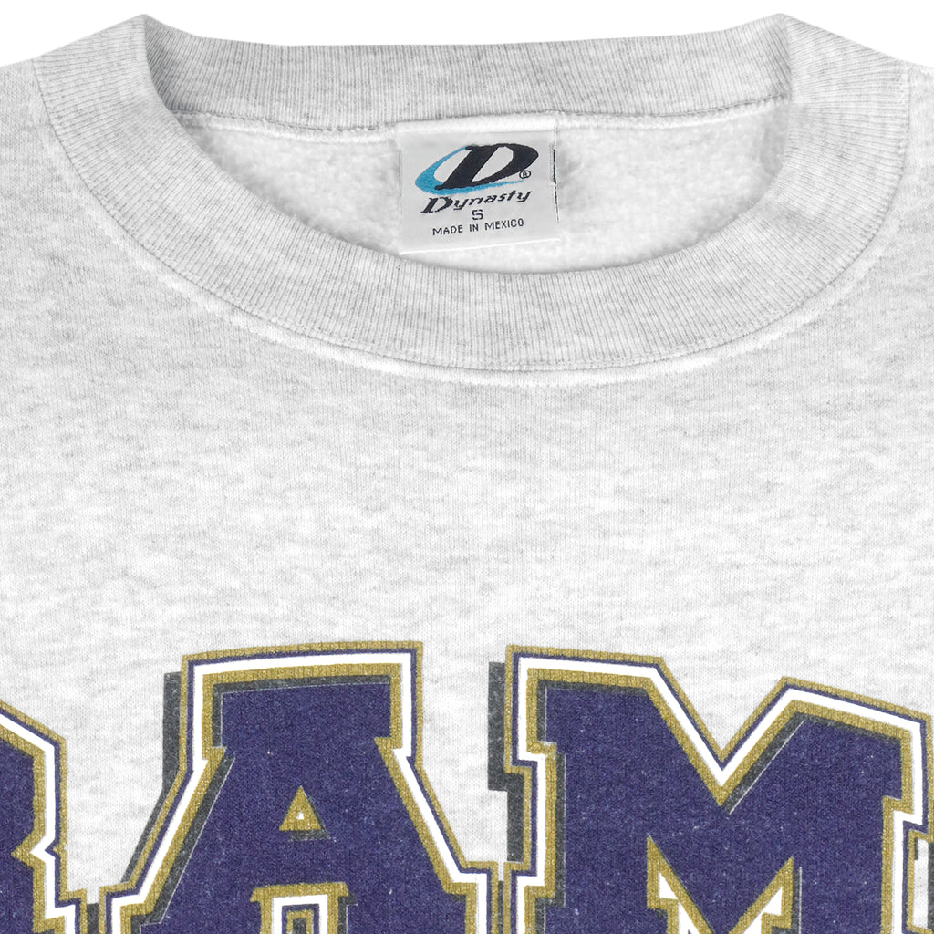 NFL (Dynasty) - St. Louis Rams Crew Neck Sweatshirt 1990s Medium Vintage Retro football