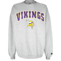 Starter - Minnesota Vikings Crew Neck Sweatshirt 2000s Large