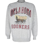 NCAA (Galt Sand) - Oklahoma Sooners Crew Neck Sweatshirt 1990s Large