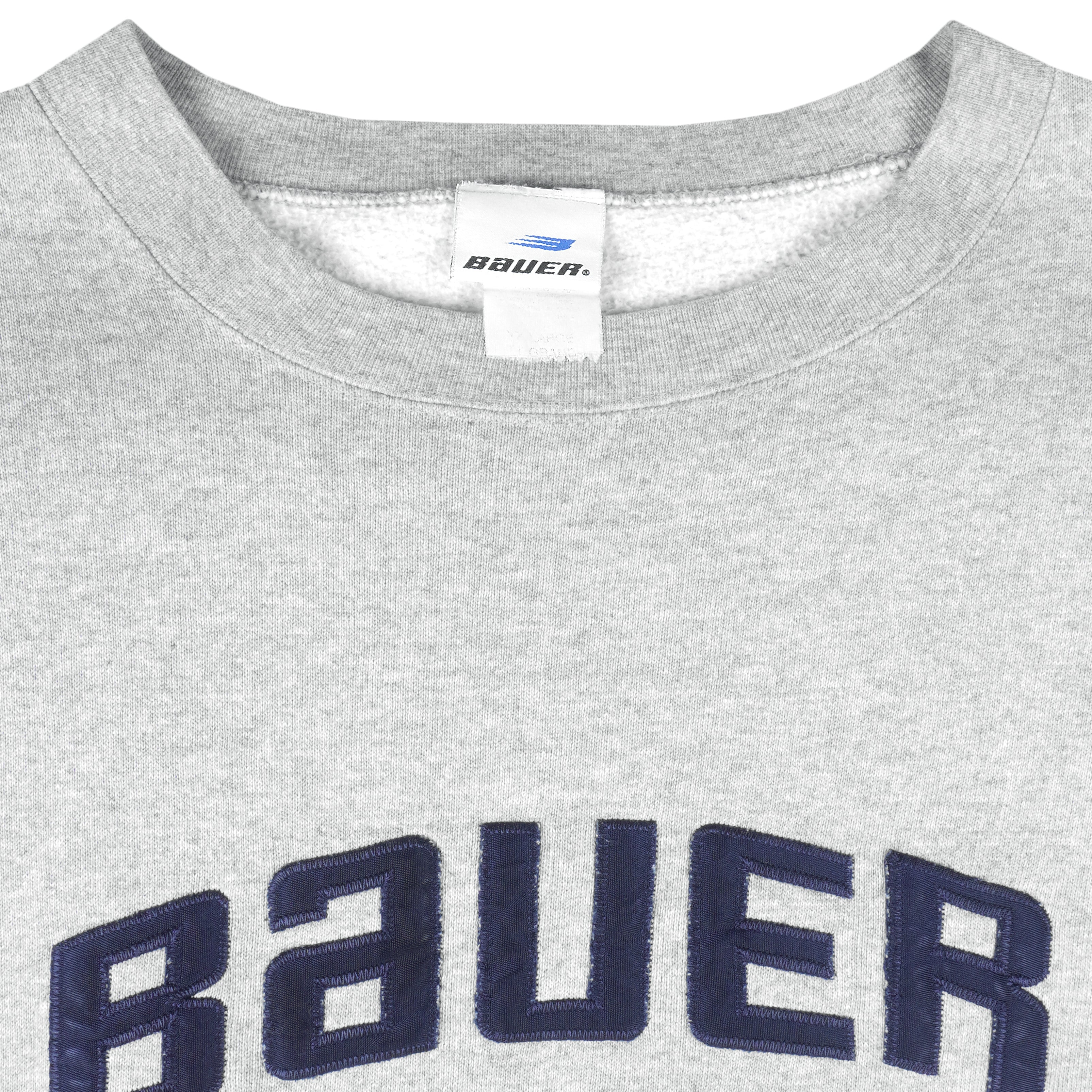 Vintage - Bauer Hockey Equipment Crew Neck Sweatshirt 2000s XX-Large