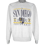 Vintage (Oneita) - San Diego, California USA Crew Neck Sweatshirt 1991 Large Vintage Retro