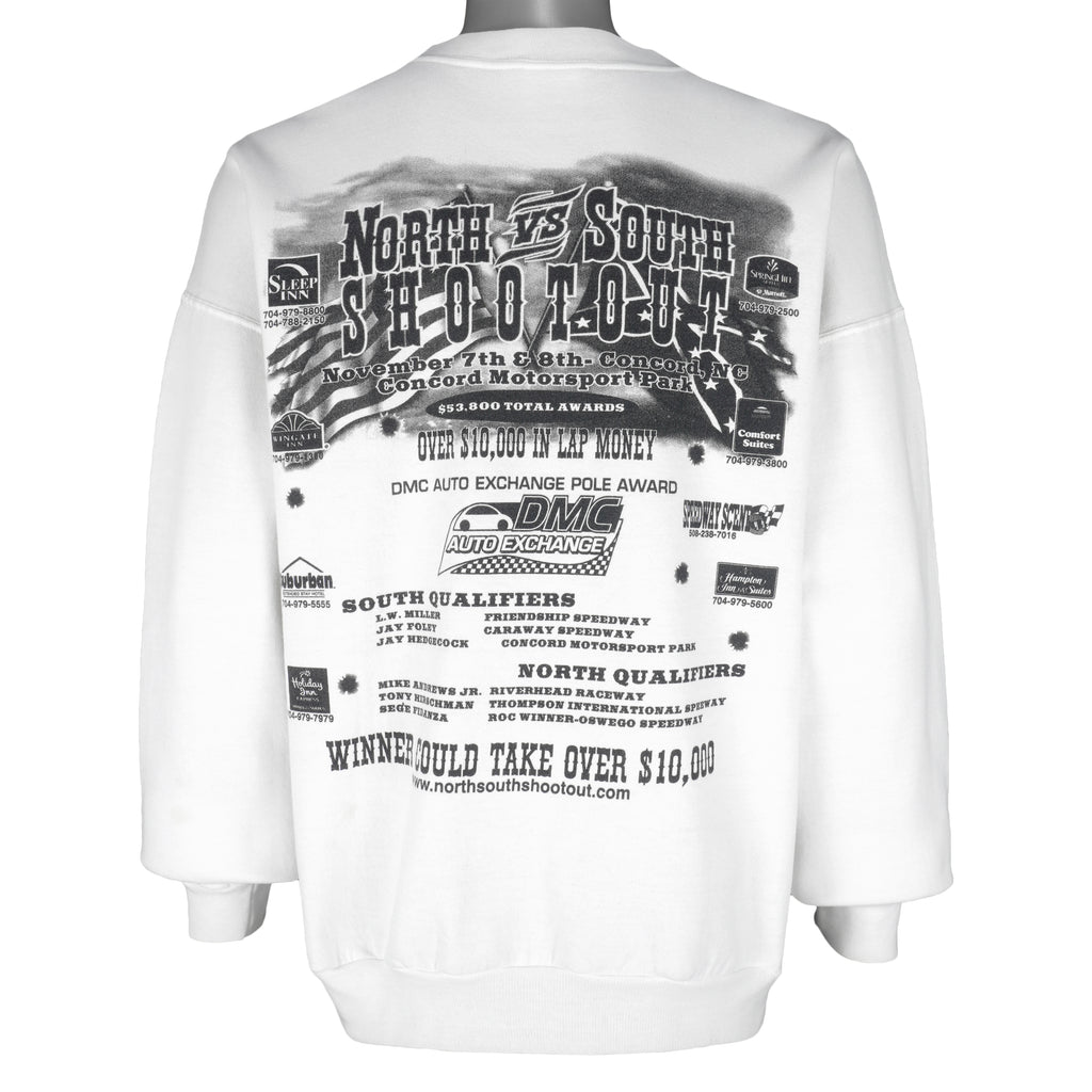 NASCAR (Hanes) - North South Shootout Concord Motorsport Park Sweatshirt 2003 X-Large