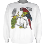 Vintage (Image Textiles) - Toronto Parrot Club Animal Print Sweatshirt 1990s Large