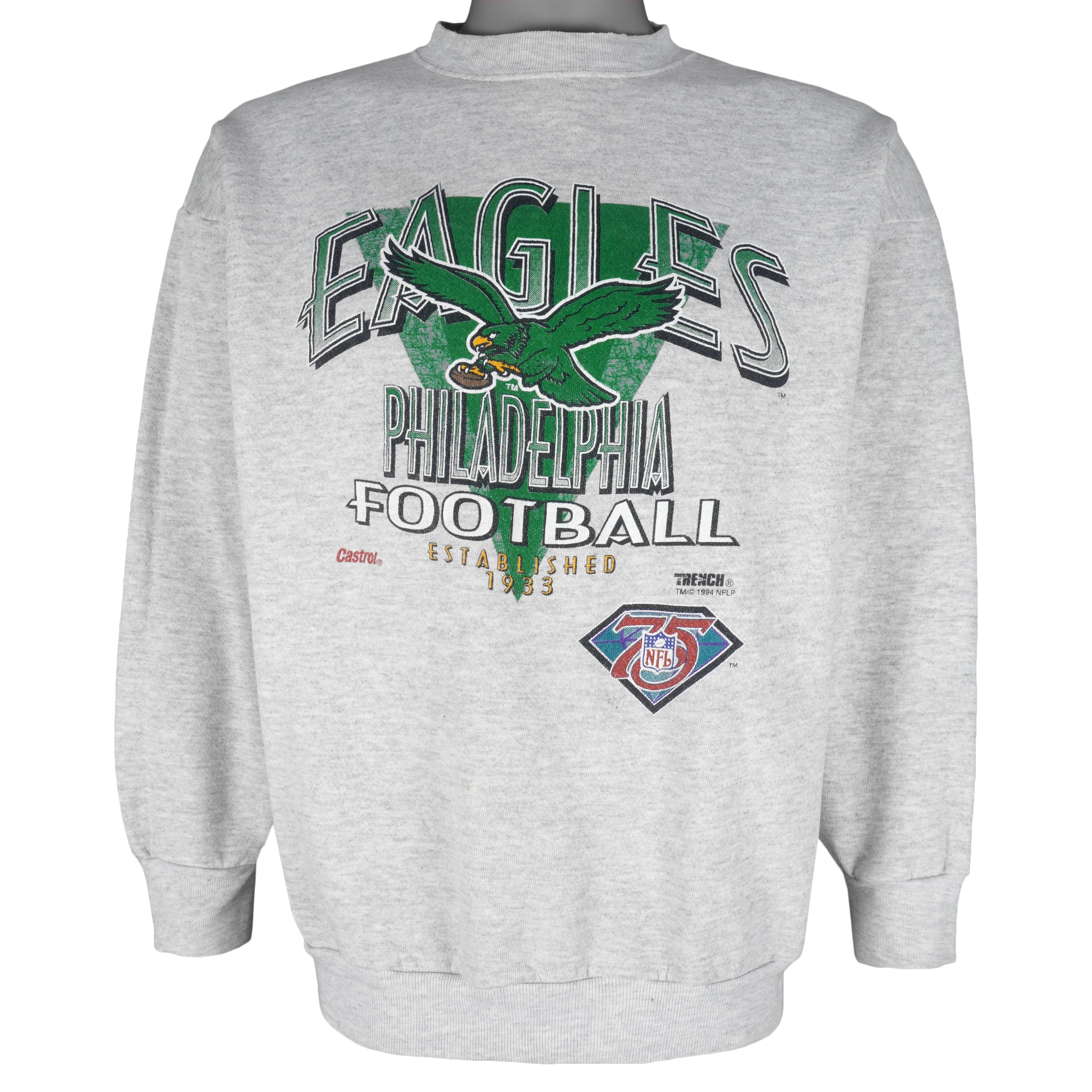 Vintage Philadelphia Eagles Trench NFL T-Shirt