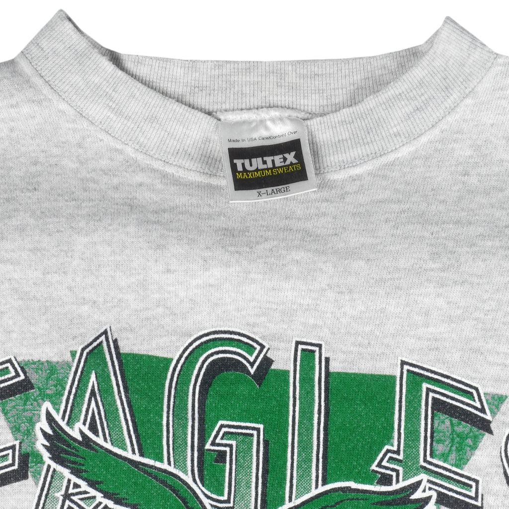 NFL (Tultex) - Philadelphia Eagles Crew Neck Sweatshirt 1993 X-Large Vintage Retro Football