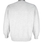 Vintage (Jerzees) - John Deere Tractor Farming Crew Neck Sweatshirt 1990s Medium Vintage Retro