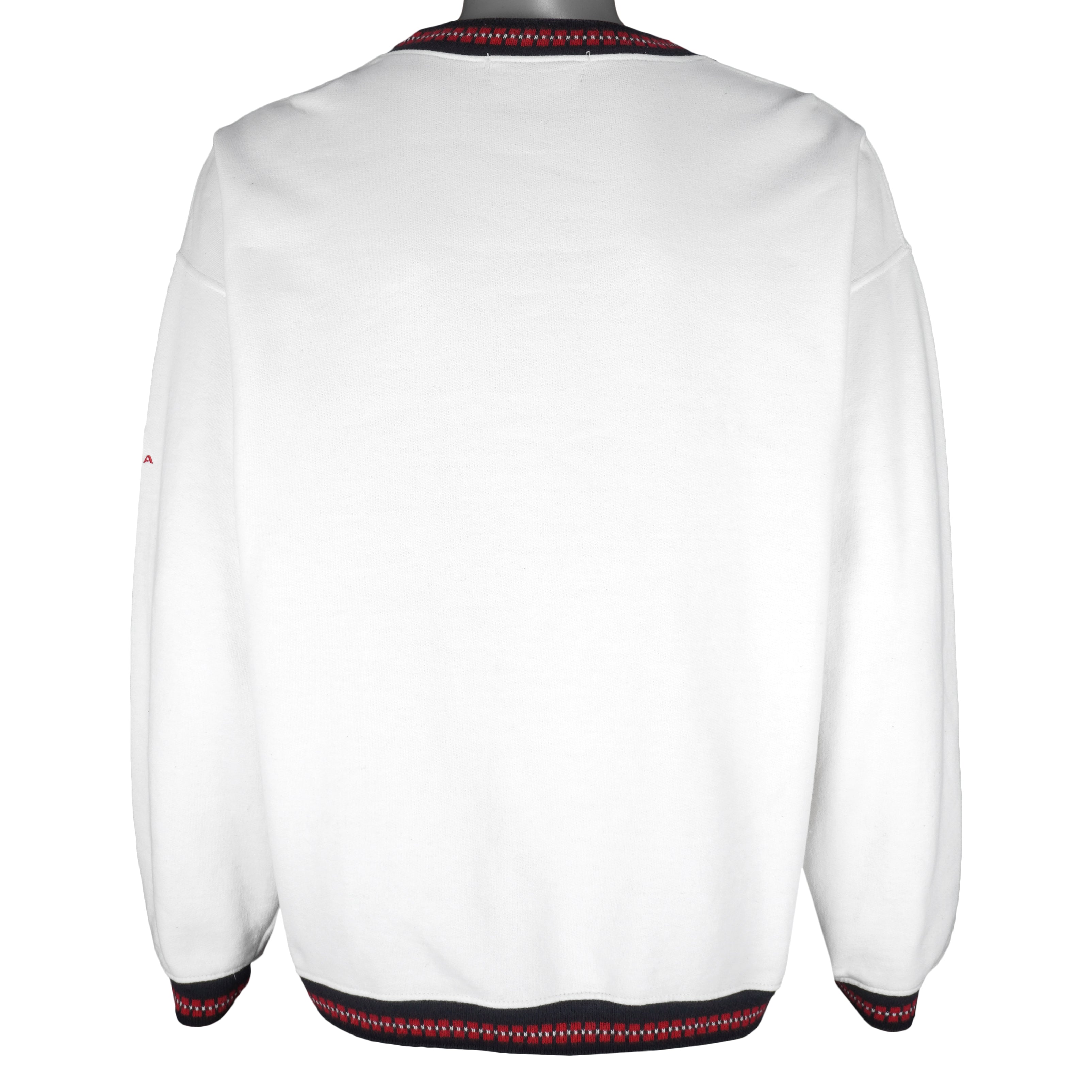 Vintage (Tundra) - Team Canada Hockey Crew Neck Sweatshirt 1990s Medium Vintage Retro Hockey