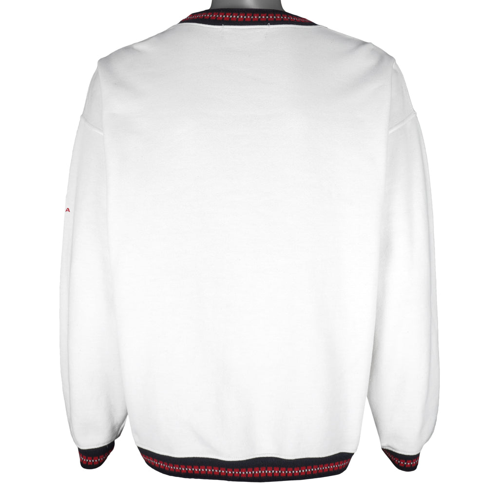 Vintage (Tundra) - Team Canada Hockey Crew Neck Sweatshirt 1990s Medium Vintage Retro Hockey
