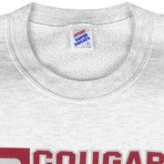 NCAA (Jerzees) - Wshington State Cougars Crew Neck Sweatshirt 1990s X-Large Vintage Retro