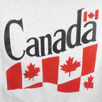 Vintage - Canada Flag 1/4 Zip Sweatshirt 1990s X-Large Vintage Retro