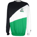 CFL (Sofwear) - Saskatchewan Roughriders Embroidered Sweatshirt 1990s X-Large Vintage Retro Football