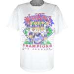 MLB (Salem) - Los Angeles Dodgers Champions Single Stitch T-Shirt 1988 X-Large