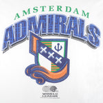 Reebok - Amsterdam Admirals Single Stitch T-Shirt 1995 Large Vintage Retro Football