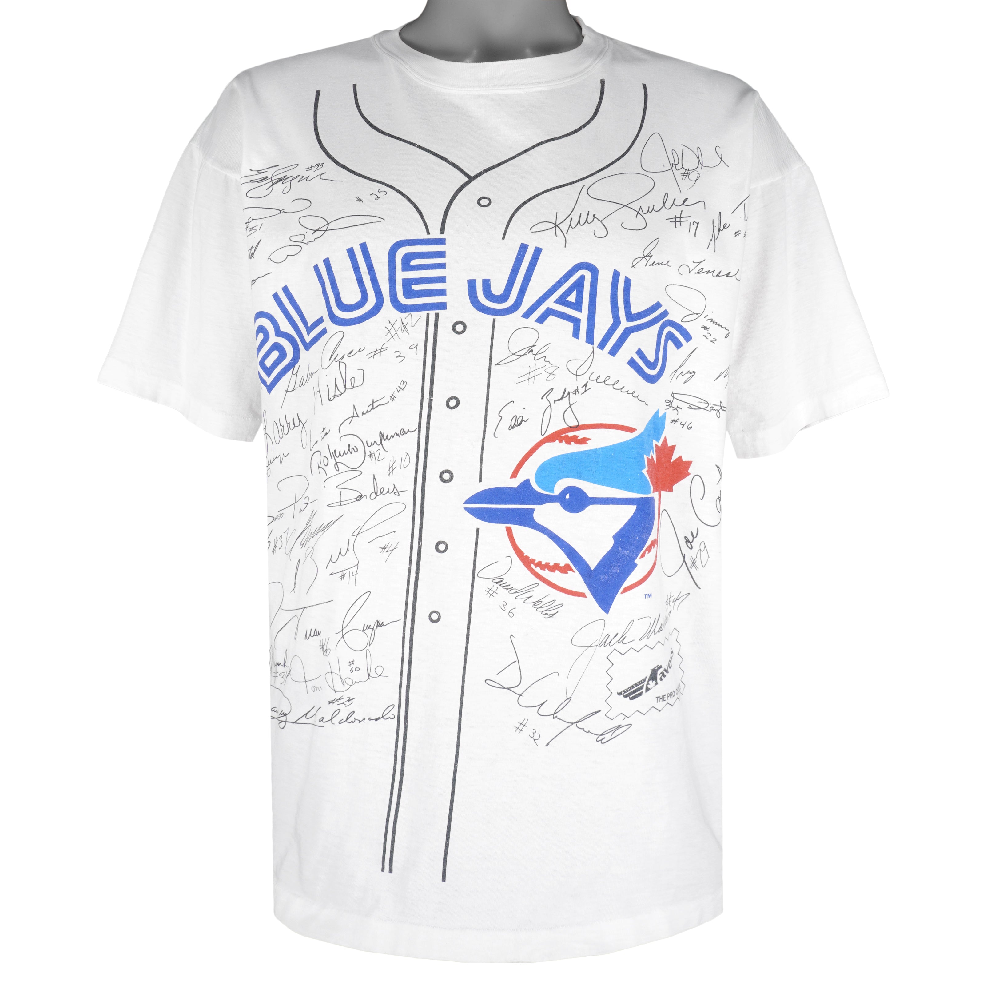 MLB - Toronto Blue Jays VS Orioles Baltimore Single Stitch T-Shirt 1992 Large Vintage Retro Baseball