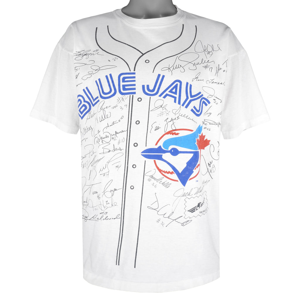 MLB - Toronto Blue Jays VS Orioles Baltimore Single Stitch T-Shirt 1992 Large Vintage Retro Baseball