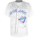 MLB - Toronto Blue Jays VS Orioles Baltimore Single Stitch T-Shirt 1992 Large Vintage Retro Baseball