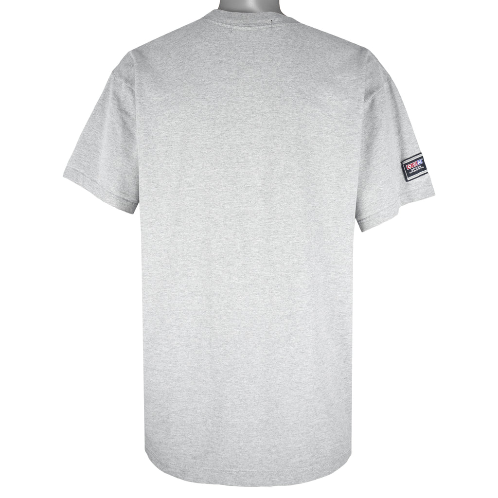NHL (CCM) - Montreal Canadiens Big Logo T-Shirt 1990s X-Large Vintage Retro Hockey