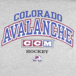 NHL (CCM) - Colorado Avalanche Stanley Cup T-Shirt 1990s Large Vintage Retro