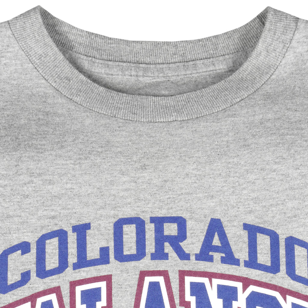 NHL (CCM) - Colorado Avalanche Stanley Cup T-Shirt 1990s Large Vintage Retro