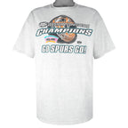 NBA (Tultex) - San Antonio Spurs Champions T-Shirt 1990s X-Large Vintage Retro Basketball