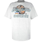 NBA (Tultex) - San Antonio Spurs Champions T-Shirt 1990s X-Large Vintage Retro Basketball
