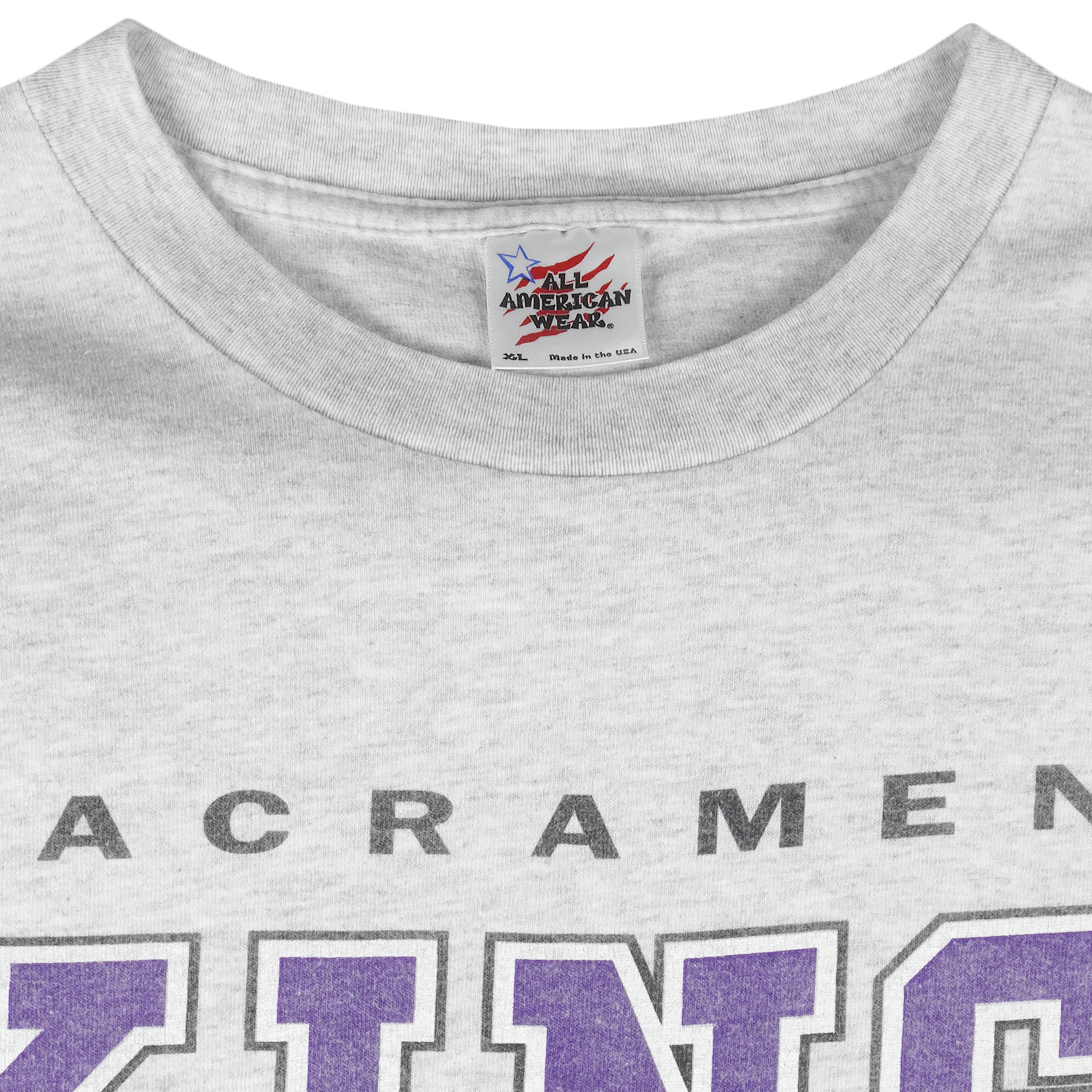 Vintage NBA (Sportswear) - Sacramento Kings Single Stitch T-Shirt 1980s Medium