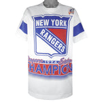 NHL (Salem) - New York Rangers Stanley Cup Champions T-Shirt 1994 X-Large