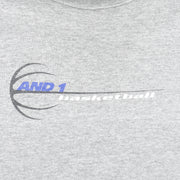 Vintage (And 1) - Grey Classic Basketball T-Shirt X-Large Vintage Retro Basketball