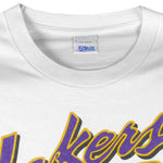 NBA (Salem) - Los Angeles Lakers Single Stitch T-Shirt 1990s Large Vintage Retro Basketball