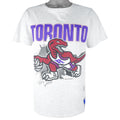 NBA (Nutmeg) - Toronto Raptors Breakout T-Shirt 1994 Medium Vintage Retro Basketball