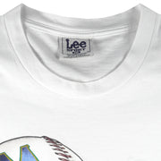 MLB (Lee) - Milwaukee Brewers Baseball T-Shirt 1998 XX-Large Vintage Retro Baseball