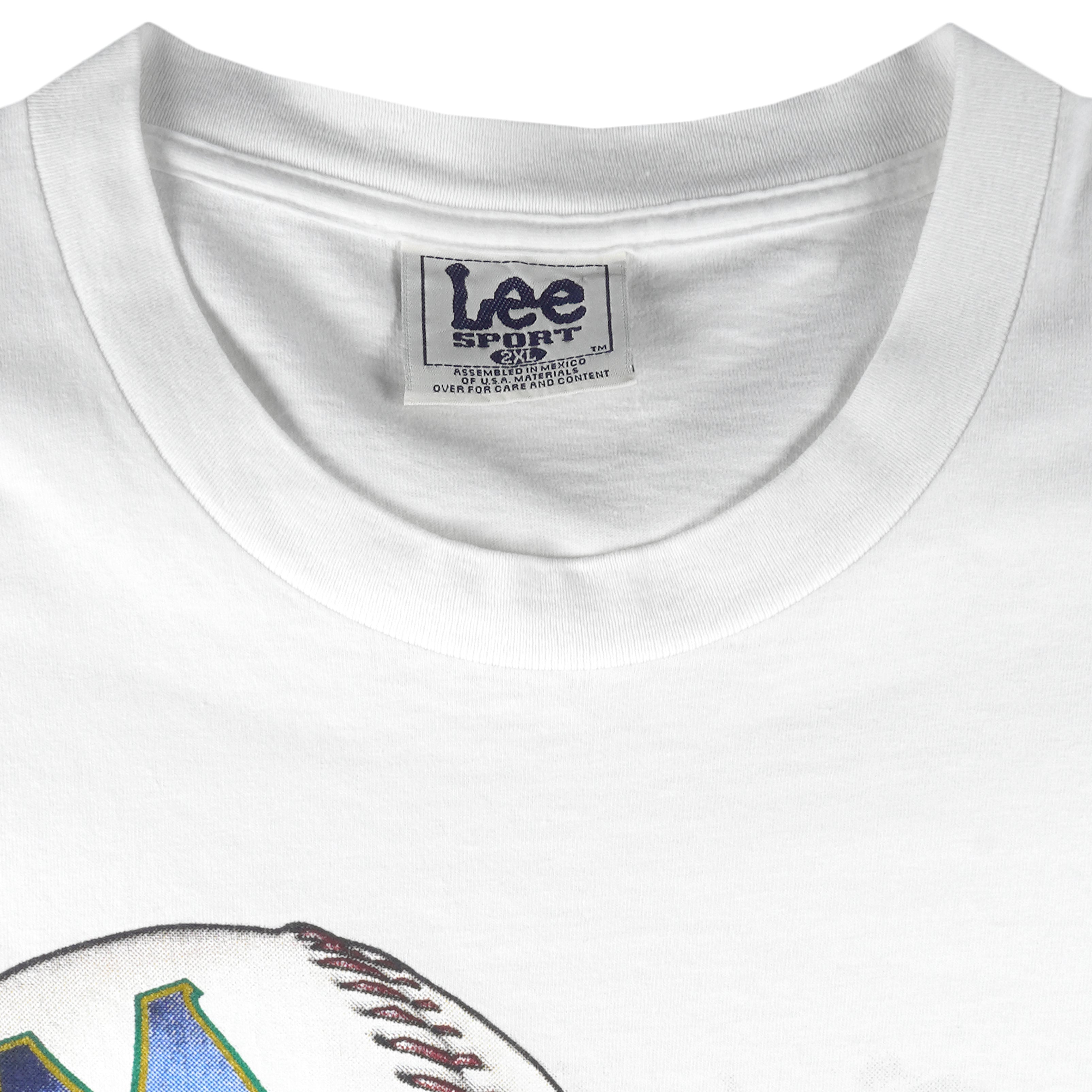 MLB (Lee) - Milwaukee Brewers Baseball T-Shirt 1998 XX-Large Vintage Retro Baseball