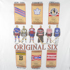 NHL (Hanes) - Canadian Tour Toronto Montreal Ottawa Original Six T-Shirt 1990s X-Large Vintage Retro Hockey