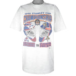 NHL (Salem) - Colorado Avalanche VS Florida Panthers Matchups T-Shirt 1996 X-Large