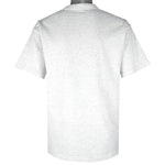 NBA (Salem) - New York Knicks Patrick Ewing Single Stitch T-Shirt 1991 Large Vintage Retro Basketball