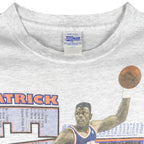 NBA (Salem) - New York Knicks Patrick Ewing Single Stitch T-Shirt 1991 Large Vintage Retro Basketball