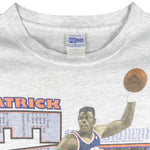 NBA (Salem) - New York Knicks Patrick Ewing Single Stitch T-Shirt 1991 Large Vintage Retro Basketball