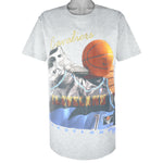 NBA (Lee) - Cleveland Cavaliers Shoes T-Shirt 1990s Large Vintage Retro Basketball