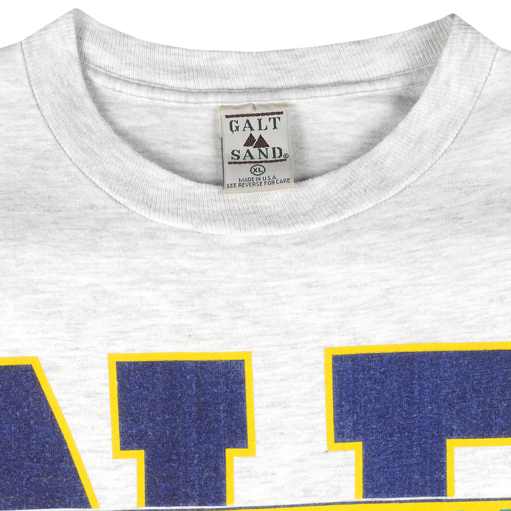 NCAA (Galt) - Notre Dame Fighting Irish Single Stitch T-Shirt 1990s X-Large Vintage Retro College