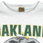 MLB (Nutmeg) - Oakland Athletics Breakout Single Stitch T-Shirt 1990s X-Large Vintage Retro Baseball