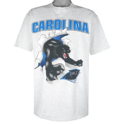 NFL (Nutmeg) - Carolina Panthers Breakout Single Stitch T-Shirt 1993 X-Large