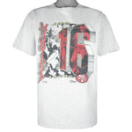 NFL (Salem) - San Francisco 49ers Joe Montana MVP T-Shirt 1991 Large