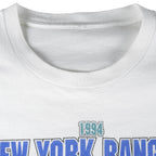 Starter - Texas Rangers Western Division Champions T-Shirt 1994 XX-Large Vintage Retro Hockey